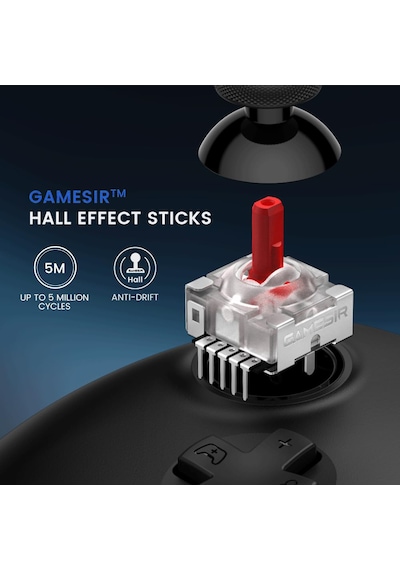 Gamesır G7he Xbox One/seri X/s Kablolu Denetleyici Manyetik Kapak Salonu Joystick Gamepad Beyaz