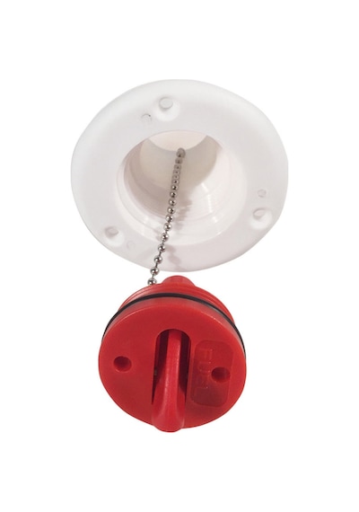 Tekne Yakıt Dolum Kapaği - Plastik Yakıt Dolum Ağzi - 38mm