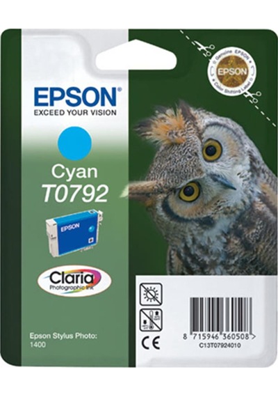 Epson 1400-p50 Cyan Mavi Mürekkep Kartuş T07924020