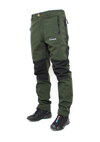 Mudwill Kışlık Polarlı Softshell Erkek Pantolon Haki