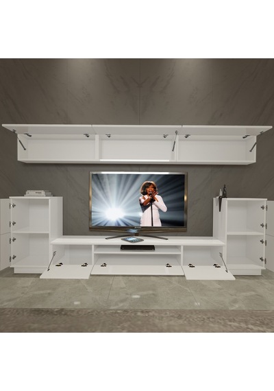 Decoraktiv Trendstyle 9s Mdf Tv Ünitesi Tv Sehpası Beyaz