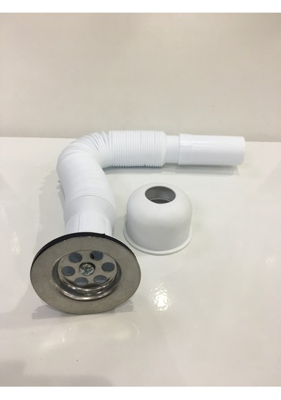 Körüklü Lavabo Sifon + Nuh Conta 2'li Set