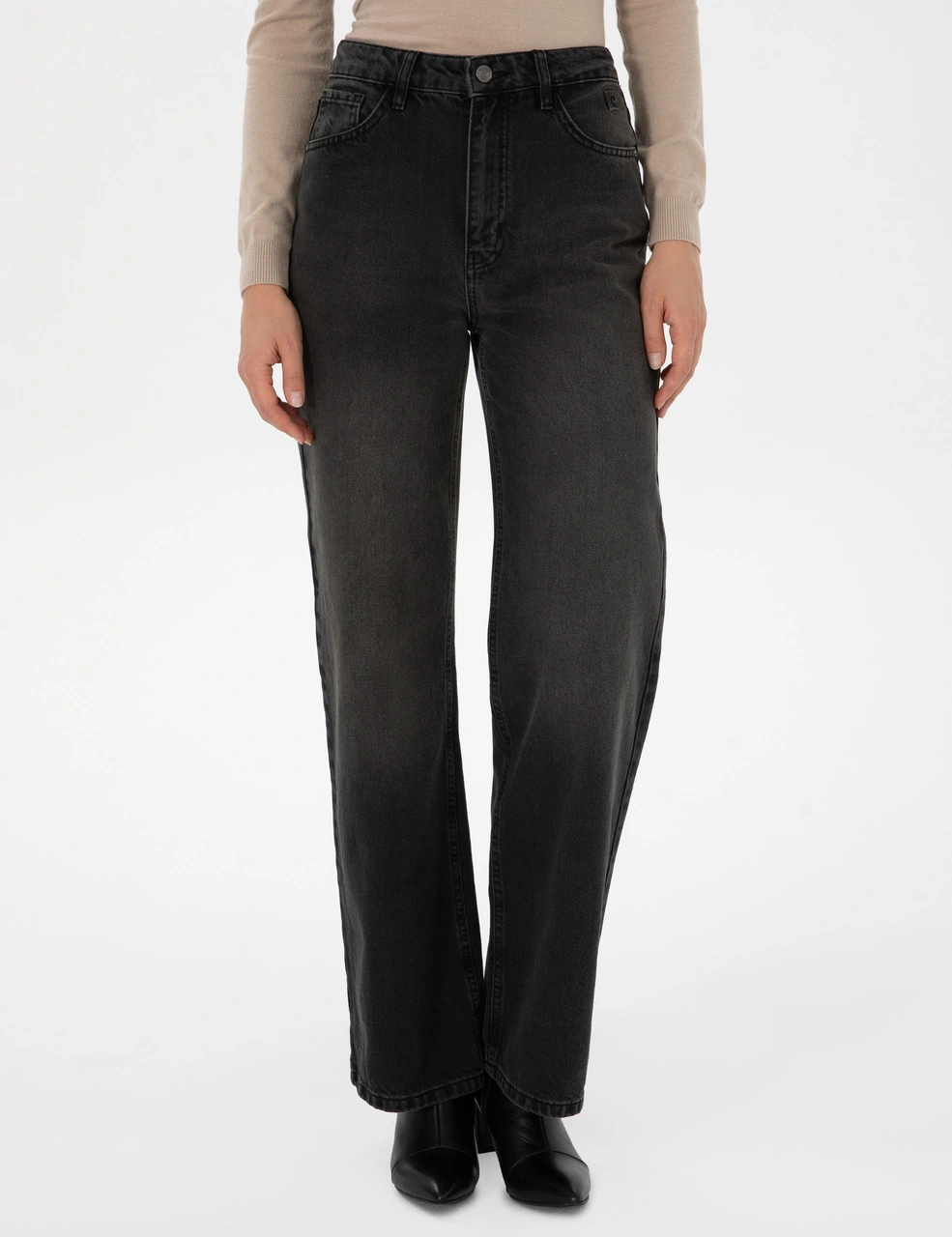 Pierre Cardin Kadın Siyah Pantolon Jean 50314123-vr046