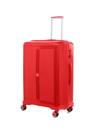 Unisex Jmy8101.19 John May Pp Silikon Valiz Büyük Boy 78 X48x32cm Kırmızı Kırmızı