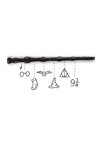 Harry Potter Asası Siyah