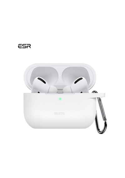 Apple AirPods Uyumlu Pro / Pro 2 Bounce Carrying Kılıf Beyaz