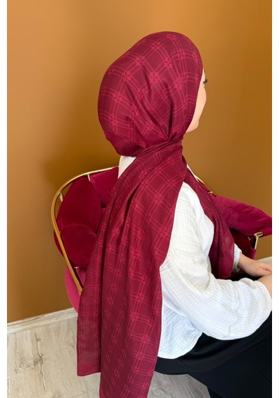 Mimiyum Koza Şal- Işıltı Desen - Model 8 Çok Renkli