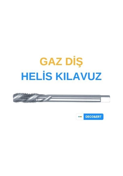 Ert Gaz Diş Helis Makine Kılavuzu - G3/8