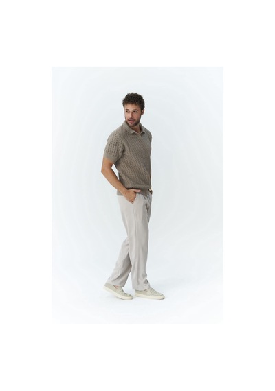 Mai Collection Mai Studios Co. Wells Bej Erkek Pantolon Bej