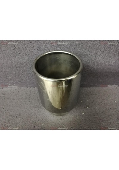 Tek Çıkışlı 100mm Egzoz Ucu Yuvarlak Düz