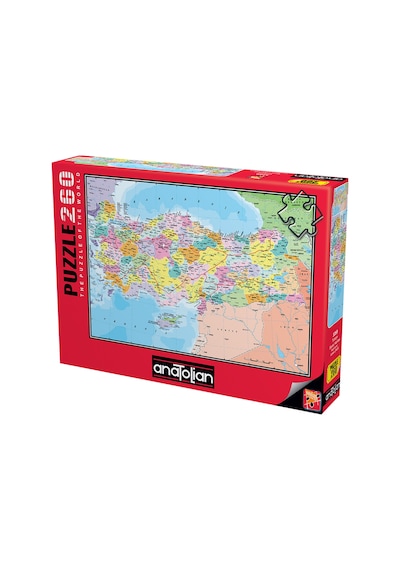 Anatolian 260 Parça xl Puzzle - Türkiye Siyasi Haritası 3269
