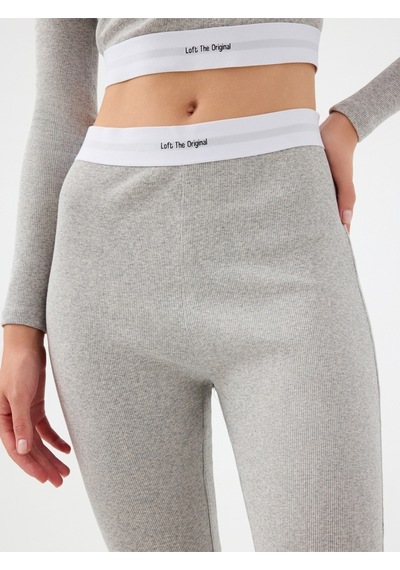 Slim Fit Kadın Eşofman Altı Gri