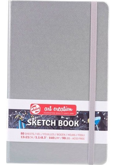 TALENS ARTCREATION ESKİZ BLOĞU 140 GR 13 X 21 CM SHİNY SİLVER