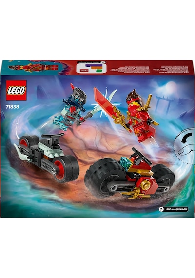 LEGO® NINJAGO® Kai’nin Motosiklet Hız Yarışı 71838 - 6 Yaş ve Üzeri Çocuklar için Yaratıcı Oyuncak Yapım Seti (79 Parça)