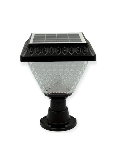 30w Solar Kristal Bahçe Aydınlatması 6500k Beyaz Işık