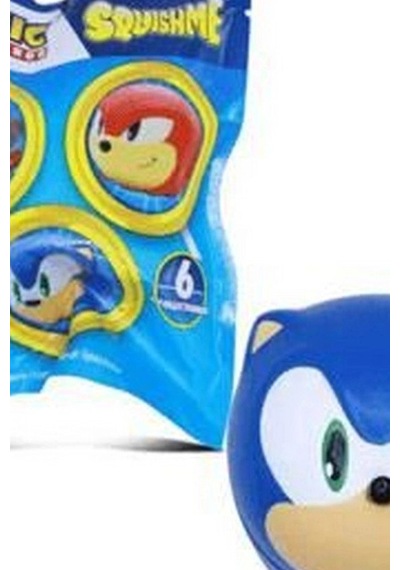Sonic Figür Squishme Stres Oyuncağı Sürpriz Paket - 1 Adet Rastgele Model Bx-316288