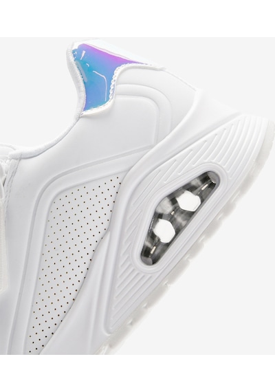 Skechers Uno Gen1 - Zip And Stride Büyük Kız Çocuk Beyaz Sneakers 310554l Wht Beyaz