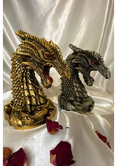 Feng Shui Dragon Ejder Kafası 2li Ejderha Kafası