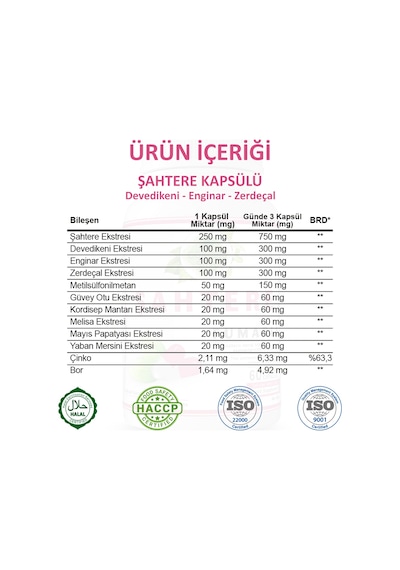 Gökçek Şifa Şahtere (Fumaria Capsule) 60 Kapsül
