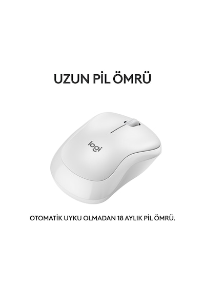 Logitech M240 Sessiz Kompakt Bluetooth Kablosuz Optik Mouse
