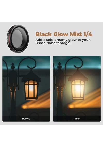Freewell Djı Osmo Nano Black Glow Mist 1/4 Filter