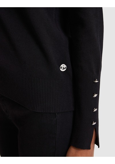Pierre Cardin Kadın Siyah Kazak /triko 50331311-vr046