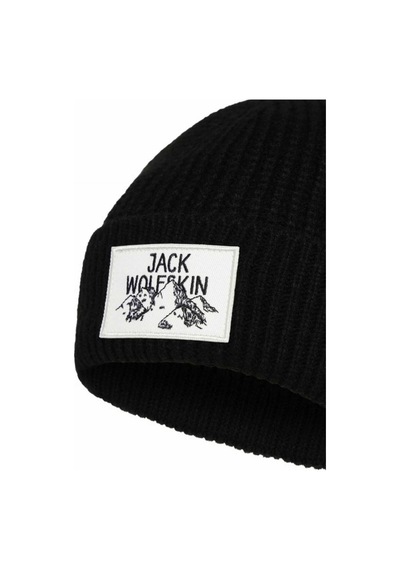 Jack Wolfskin Badge Beanie Unisex Bere Siyah