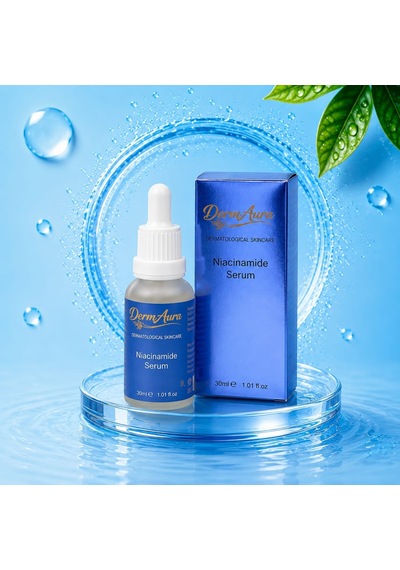 Dermaura Niacinamide Serum %10+hyalüronik Asit 30ml Gözenek Sıkılaştırmaya Yardımcı Cilt Tonunu Eşitlemeye Yardımcı