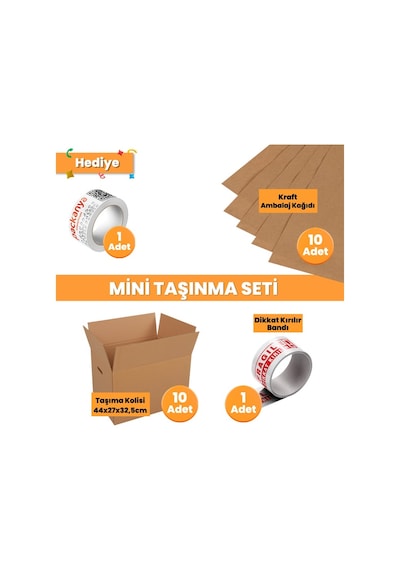 Mini Taşınma Seti -koli-eşya Taşıma - Taşıma Kolisi