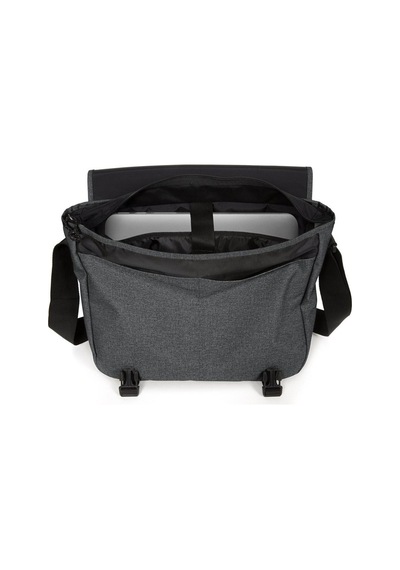 Eastpak Delegate Black Denim Omuz Çantası EK26E77H