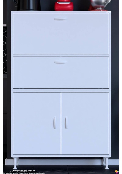 Vento 95 Cm Çok Amaçlı Mutfak Kiler Dolabı Üst Kapaklı Banyo Ayakkabılık Boy Mutfak Dolabı 95x150x32 Beyaz Vento 95 Cm Çok Amaçlı Mutfak Kiler Dolabı Üst Kapaklı Banyo Ayakkabılık Boy Mutfak Dolabı 95x150x32 Beyaz