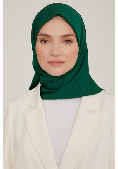 Armine Düz Twill Eşarp - Zümrüt 787 - Zümrüt 787