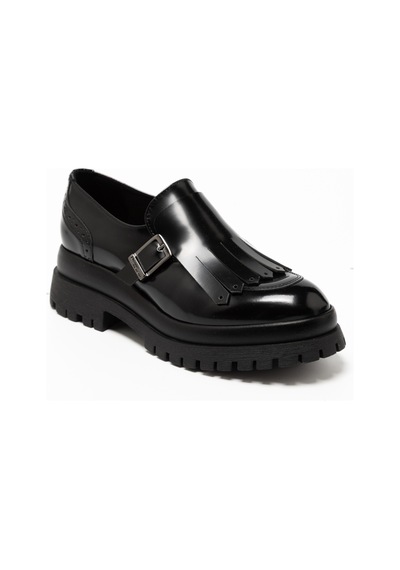 Pelle Nero Oxford Klasik Kadın 2p5778dm Donna Serena 5778dm Oxf Ro Ne/abr Pel Ne Siyah