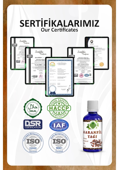Karanfil Yağı Clove Essential Oil 20 Ml.