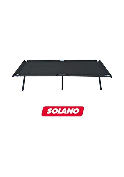 Solano Fishing Katlanabilir Kampet Taşıma Çantalı Dayanıklı Kamp Yatağı Siyah