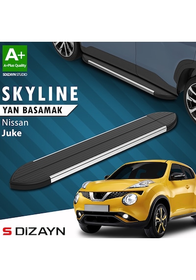 S-dizayn Nissan Juke Skyline Krom Yan Basamak 173 Cm 2010-2018 A+ Kalite