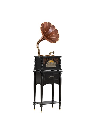 Fennessy F1877-25x Vintage 100w Hifi Gramofon Pikap Plakçalar, Bluetooth, Cd, Radio, Usb Çalar