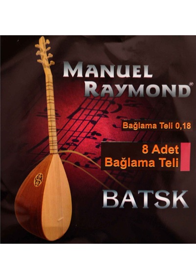 Manuel Raymond Batsk Kısa Sap Bağlama Teli 0.18 Esnek Yapı Kolay Akort