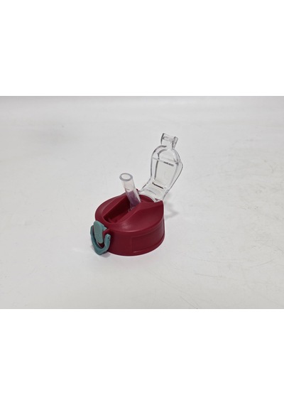 Otomatik Pipetli Su Matarası Yedek Kapağı 57mm Kırmızı Çok Renkli