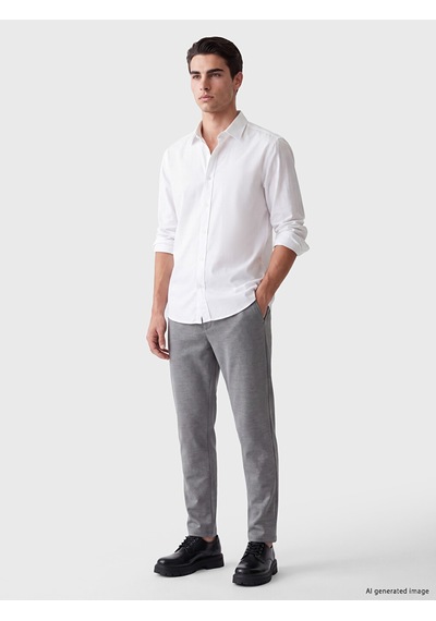 Lcw Eco Beyaz Regular Fit Oxford Erkek Gömlek