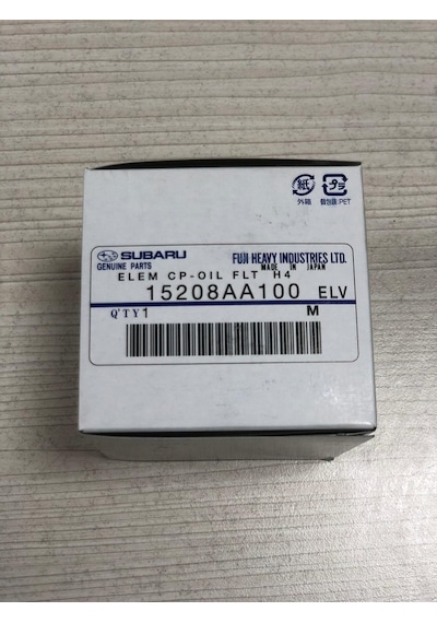 15208Aa100  Subaru Yag Filtresi 370076334