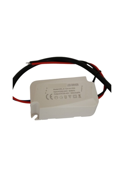 8-12X1W Led Driver 350mA 25-42V Power Led Sürücü IP20 Power Led Driver