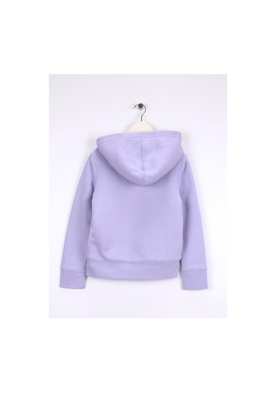 Gap Baskılı Kız Çocuk Mor Sweatshırt 790006001