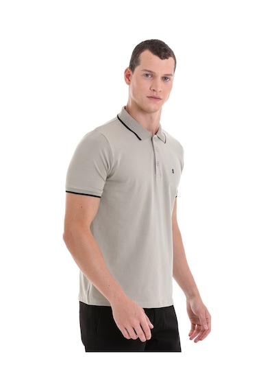 Hatemoğlu Yeşil Regular Fit Düz Polo Yaka 100% Pamuklu Tişört Yeşil