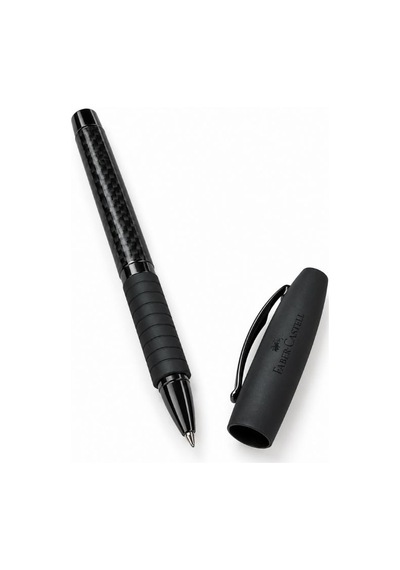 Karbon Fiber Faber-castell Gövdeli Siyah Roller Kalem Özel Kutulu