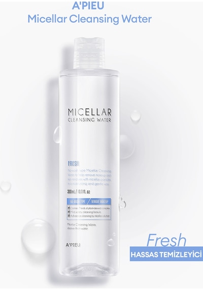 Missha A'PIEU Micellar Cleansing Hafif Yapılı Makyaj Temizleyici Su 300 ML