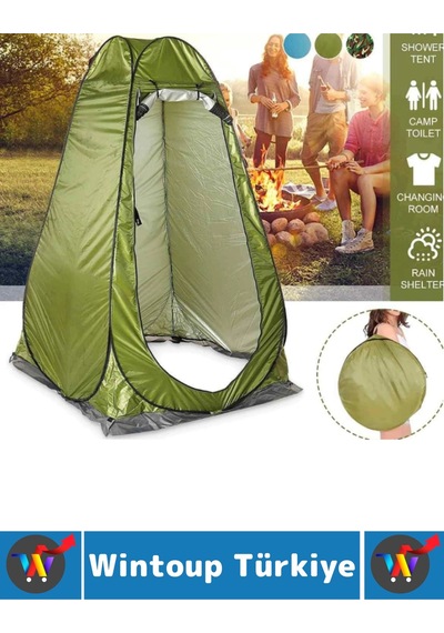 Outdoor Piknik Balıkçılık Duş Tuvalet Gizlilik Pratik Taşıma Çantalı Otomatik Kamp Giyinme Çadırı Çok Renkli