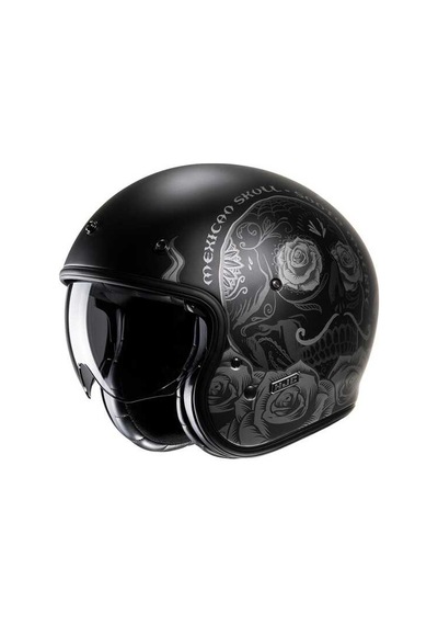 Hjc V31 Desto Mc5sf Kask Gri - Siyah