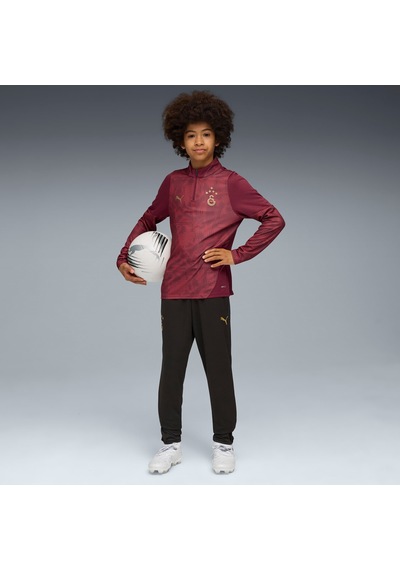 Puma Galatasaray Genç Antrenman Fermuarlı Üst 782888 03 Kırmızı