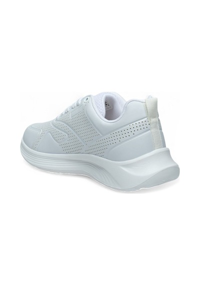 Volis Beyaz Memory Foam Taban Günlük Bağcıklı Unisex Sneaker Ayakkabı Beyaz